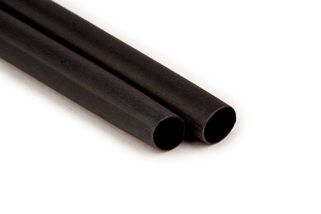 3M™ IT1.100BK48"S Heat Shrink Tubing, 1.1 in ID Expanded, 0.37 in ID Recovered, 48 in L, Polyolefin, Black (Discontinued by Manufacturer)