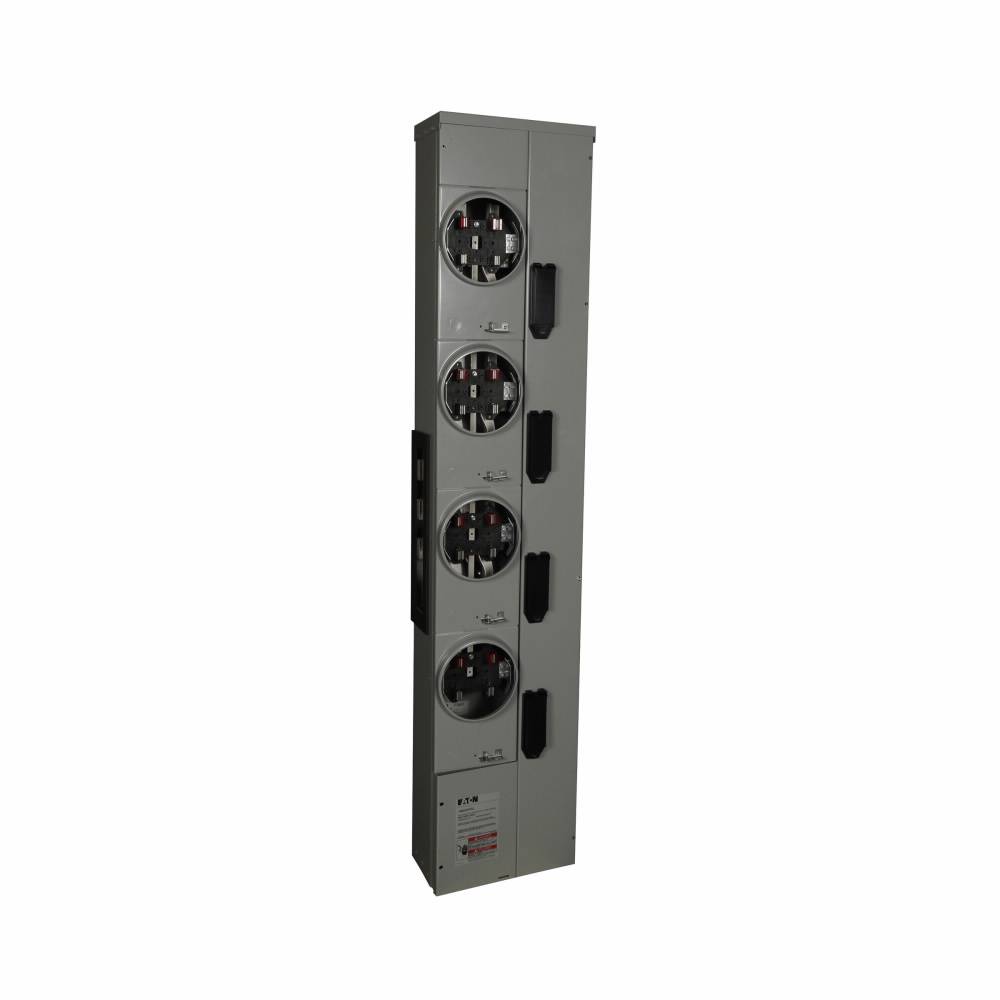 EATON 1MM420RRLB 4-Socket 4-Jaw Multiple Metering Meter Stack Module ...