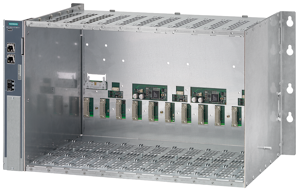 Siemens 6BK19420AA000AA0 Rack, For Use With Siplus HCS4200 Heating Control System, 285 mm H x 488 mm W x 293 mm D