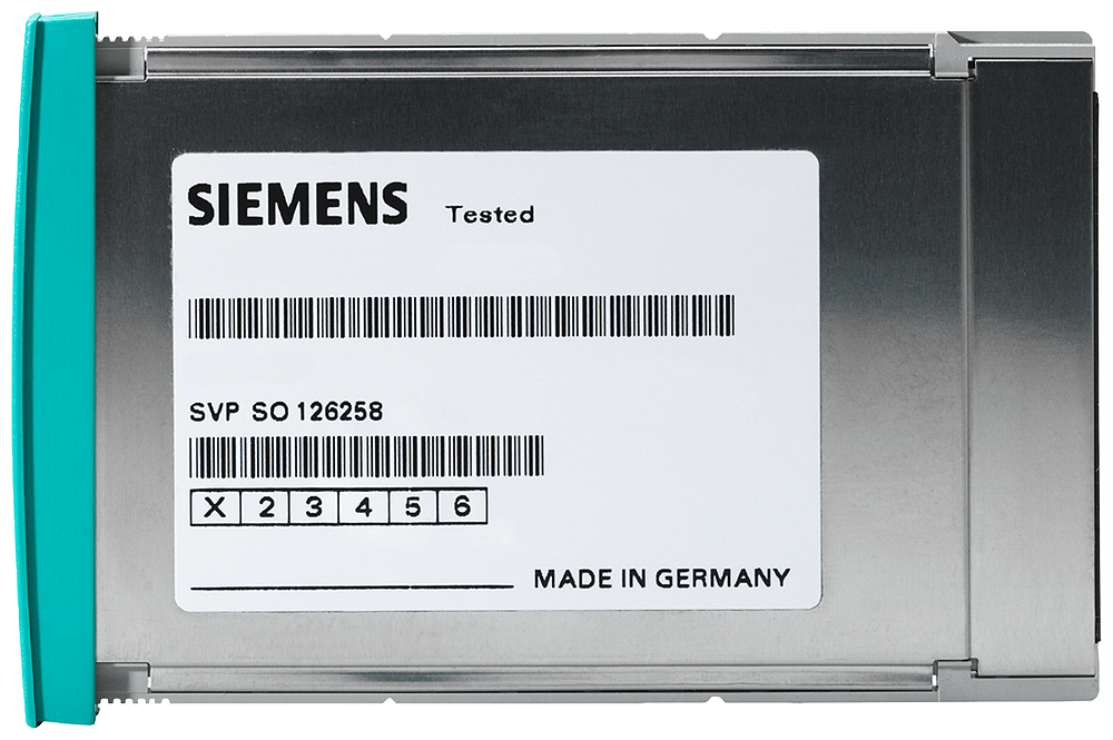 Siemens 6AG19521AP007AA0 RAM Card, For Use w/ SIPLUS S7-400 Processor Unit, 8 MB, -25 to 70 deg C