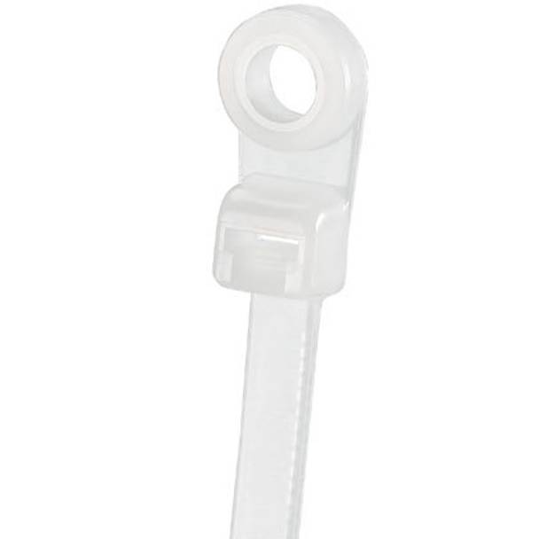 Panduit® Pan-Ty® PLC2S-S10-C PLC Cross Section Plenum Rated Standard Clamp Tie, 7.9 in L x 0.19 in W x 0.05 in THK, Nylon 6.6