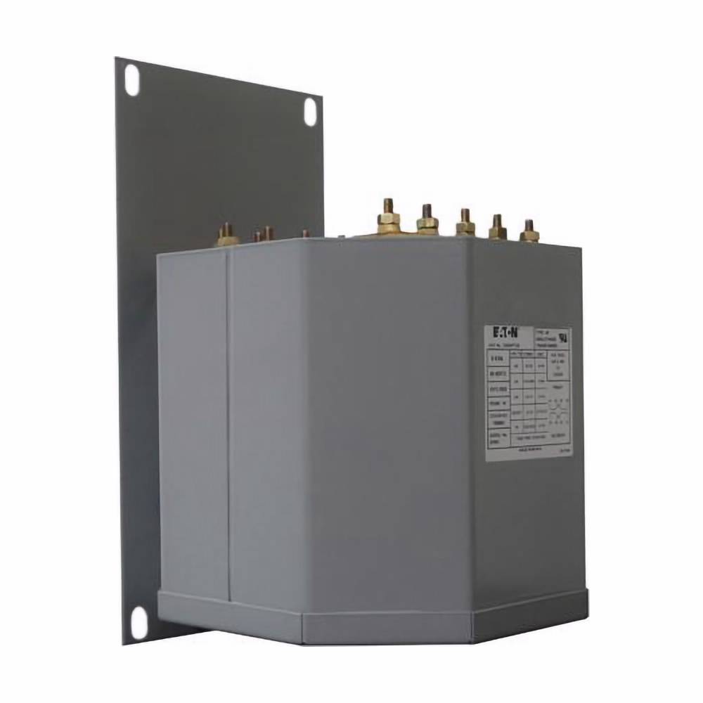 EATON C0150E2AFB Type MTE Control Transformer, 220/440, 230/460, 240/480 V Primary, 120/115/110 V Secondary, 150 VA Power Rating, 50/60 Hz, 1 ph Phase