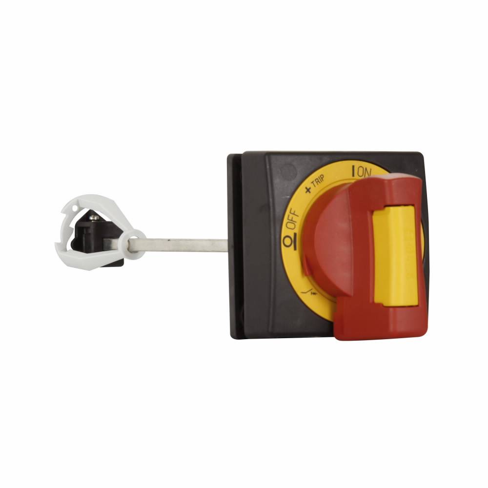 EATON XTPAXRHMRY Rotary Handle Mechanism, For Use With IEC Contactor and Starter, Red/Yellow