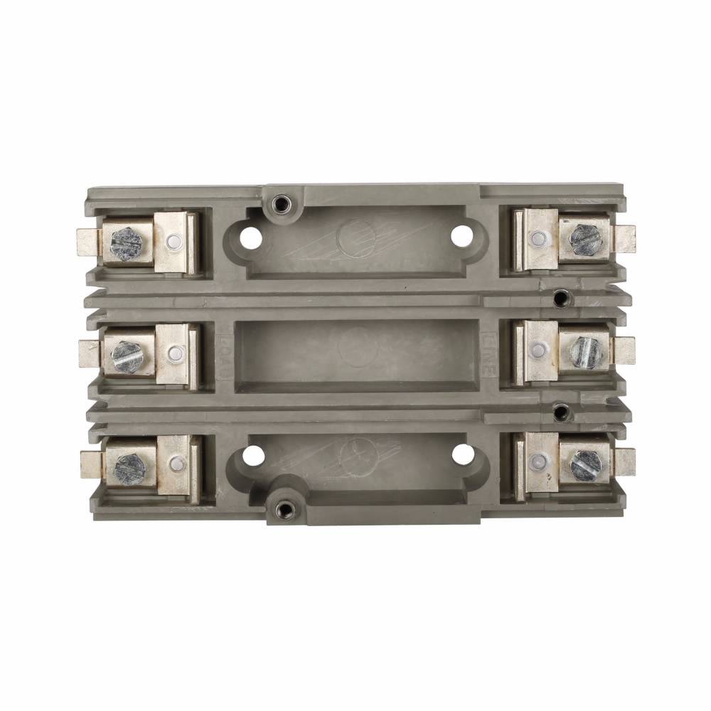 EATON 315C364G03 Single Base Panelboard Mount With LED Indicating Light, For Use With AQB-A101/A103 and NQB-A101/A103 Breaker, 3-Pole, 500 VAC, 250 VDC, Front Connection