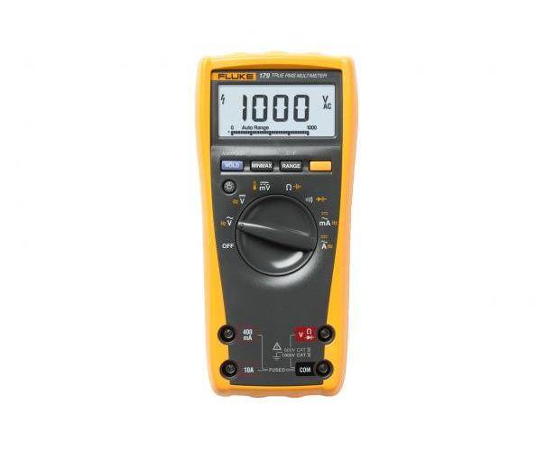 Fluke® FLUKE-179-ESFP Digital Multimeter, 1000 VDC/VAC, 10 A, 50 MOhm Measuring, 1000 VAC/VDC, 10 A, 50 MOhm, Digital Display