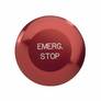 EATON 10250T33 Heavy Duty Oil/Watertight Standard Non-Illuminated Pushbutton, 65 mm, 1NO-1NC Contact, Red