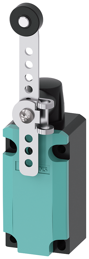 Siemens 3SE5112-0LH60 Mechanical Position Limit Switch, Adjustable Rotary/Twist Lever Actuator, 1NO-2NC Contact