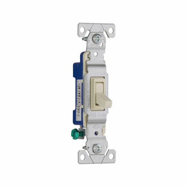 Eaton Wiring Devices Arrow Hart 1301-7LA Toggle Switch, 120 VAC, 15 A