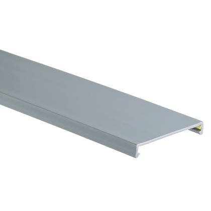 Panduit® C.5WH6 Type-C Flush Cover, 6 ft L x 0.69 in W x 0.23 in H, PVC, White