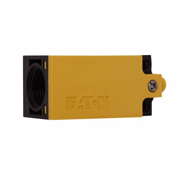EATON LS-Titan™ LS-S02-24DFT-ZBZ-X Positive Opening Safety Slow Make Break Cabinet Door Interlock Limit Switch, 24 VDC, 3/6 A, 2NC Contact