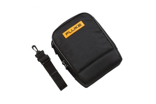 Fluke® C115 Soft Zipper Closure Carrying Case, 2 in L x 7 in W x 8.11 in D, Polyester 600D