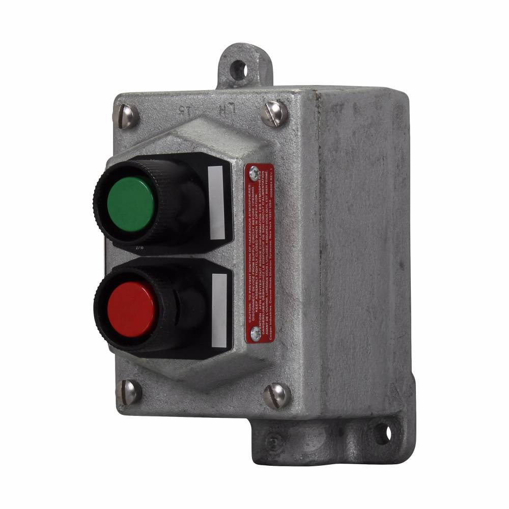 Crouse-Hinds FlexStation™ EDS2190 2-Circuit 1-Gang Factory Sealed Fully ...