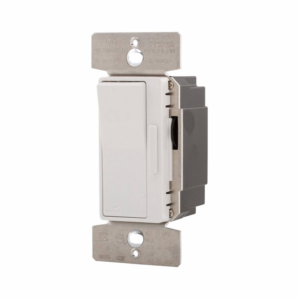 EATON Wiring Devices DF10P-C2 Decorator Dimmer, 120/277 VAC, Light Almond