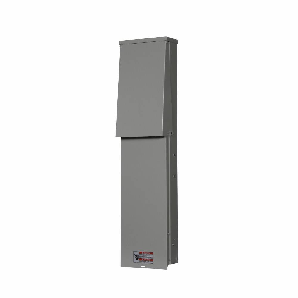 EATON CHR1G9N9NS 4-Circuit Metered Ringless Metered Power Outlet Pedestal, 125/250 VAC, 20/50 A
