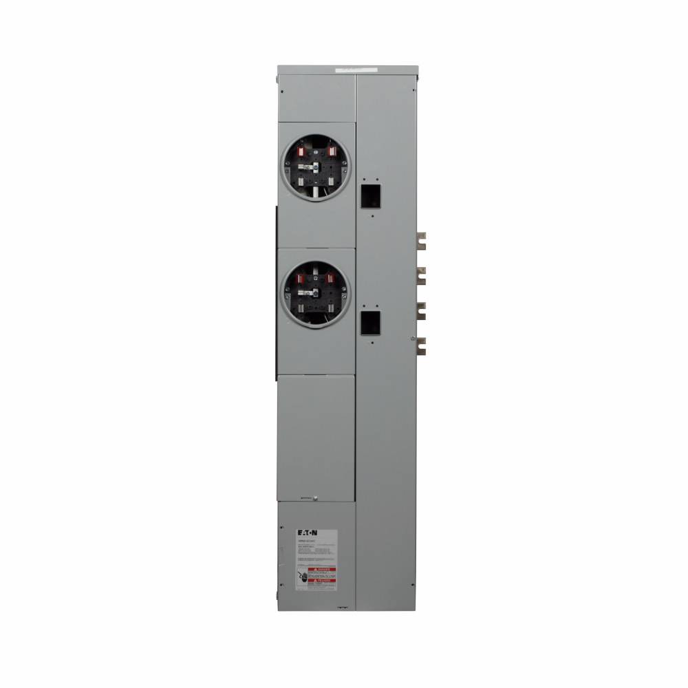 EATON 3MM212C2AB 2-Meter 5-Jaw A-B Phase Multiple Metering Meter Stack ...