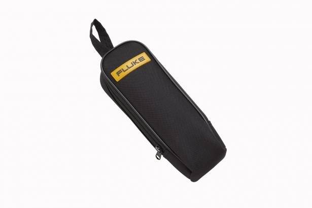 Fluke® C33 Soft Carrying Case, 2 in H x 4-7/8 in W x 10-7/8 in D, Vinyl, Black/Yellow