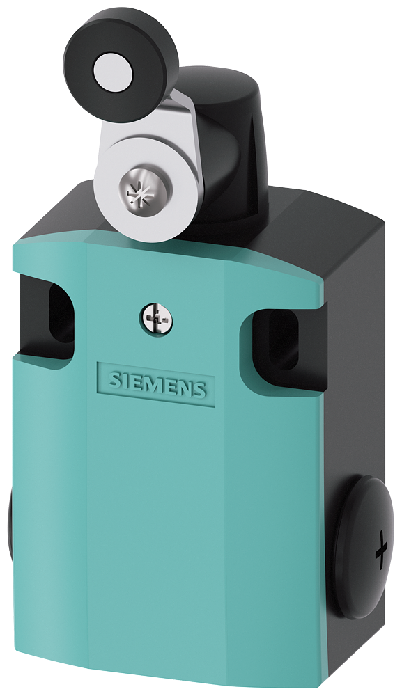 Siemens 3SE51220KH01 Mechanical Position Limit Switch, Adjustable Rotary/Twist Lever Actuator, 1NO-2NC Contact