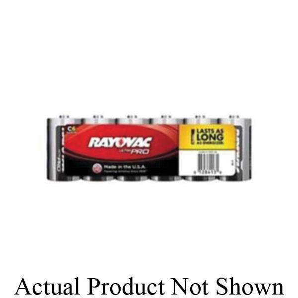 Rayovac® AL-C ULTRA PRO™ Battery, Alkaline, 1.5 VDC Nominal, 7800 mAh Nominal, C