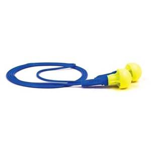 3M 318-1001 E-A-R™, Push-Ins™ Earplug, 28 dB, Yellow/Blue