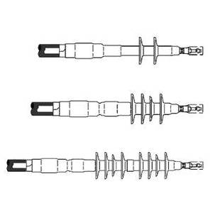 5 to 8.7 kV, 95 kV BIL, 3M 7621-S-2 Outdoor Termination Kit