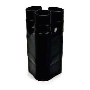 3-Legs, 3M HDBB-325-1-250 Shrinkable Cable Breakout Boot, Black (Discontinued by Manufacturer)