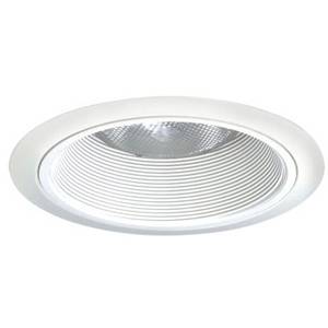 6" Acuity Brands Lighting Inc. 24-WWH LED Downlight Trim Round White,