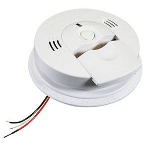 United Technologies Corp. 21006377-N AC Wire-In Carbon Monoxide and Smoke Alarm