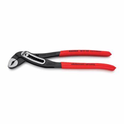 Knipex® Alligator® 88 01 300 SBA Box Joint Water Pump Plier, 2-3/4 in Nominal, 1-7/16 in L x 1-1/4 in W CRV Steel V-Shape Jaw, Serrated Jaw Surface, 12 in OAL