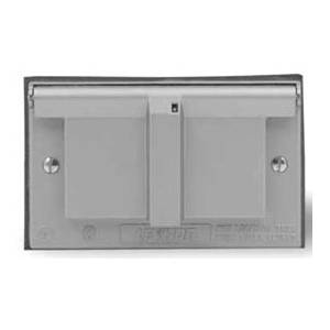 Leviton Manufacturing Co. Inc. 4925-2 Weatherproof Device Box Cover, 1-Gang