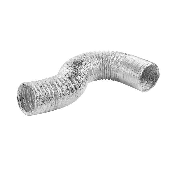 Lambro LamaFlex™ 414UL Flexible Duct, 4 in ID x 25 ft L, Aluminum, Domestic