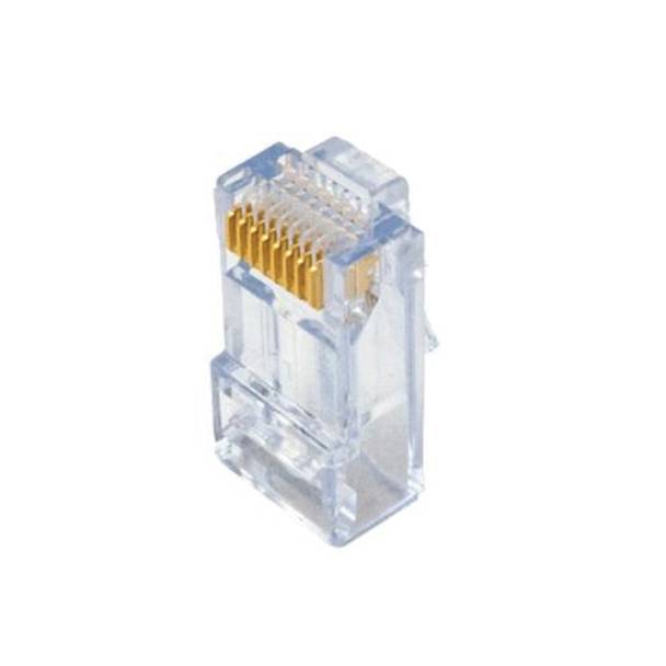 On-Q® AC346025 RJ45 Connector, EZ-RJ45 Plug Connector, 0.037 to 0.042 in Solid/Stranded Cable, Cat 6
