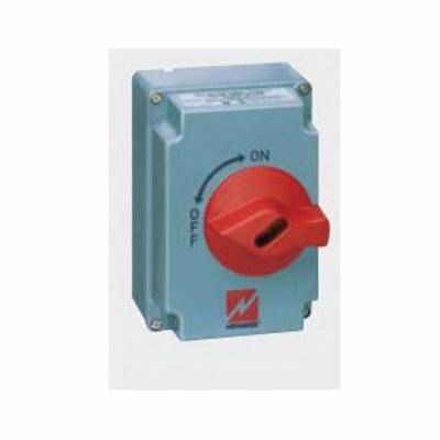 MENNEKES® ME 20MS1A-M2 ME Series HDI Disconnect Switch With Early Break Auxillary Contacts, 600 VAC, 25 A, 5 hp, 1NC-1NO Contact