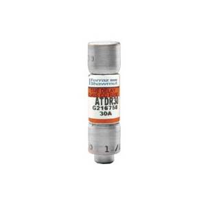 600 VAC/300 VDC, 15 A, Mersen S.A. ATDR15 Amp-Trap 2000® Midget Fuse, Ferrule Terminal, Time Delay