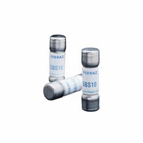Mersen SBS4 Low Voltage Fast Acting Fuse, 4 A, 600 VAC, 100 kA, Class Midget, Cylindrical Body
