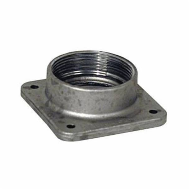 Milbank® A7517 Meter Socket Hub, 2 in NPT, For Use With Small RL Opening Meter Socket, Aluminum, Painted
