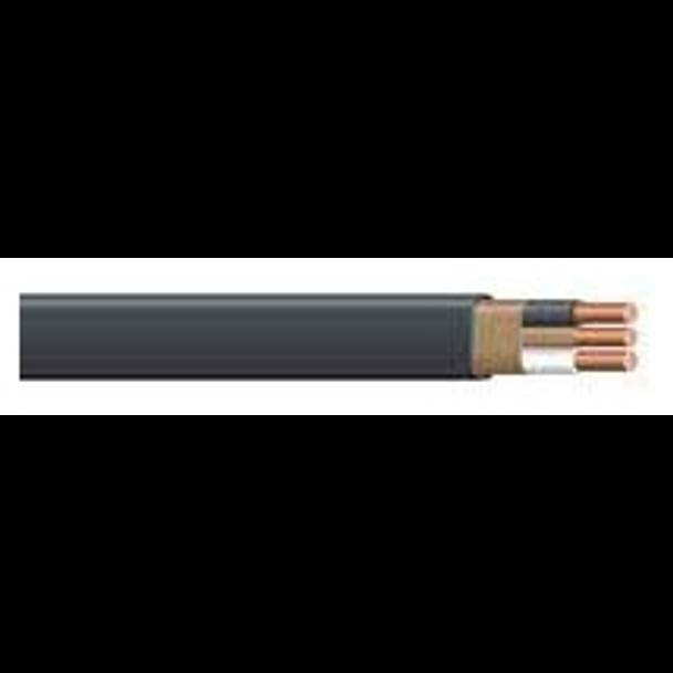 Cut to Order - 6 AWG 2-Conductor Solid Copper PVC Insulation Nylon Jacket NM-B Non-Metallic Sheathed Branch Circuit Cable- Non-Returnable