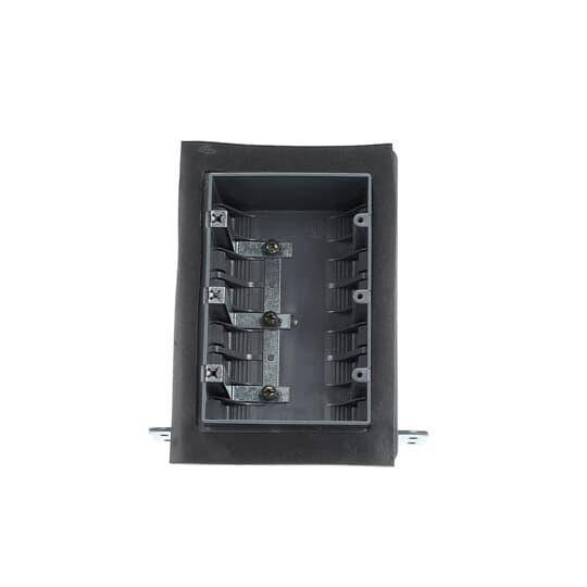 NuTek® 3-FWSW Airtight Device Box, Plastic, 48 cu-in Capacity, 3 Gangs, 12 Knockouts