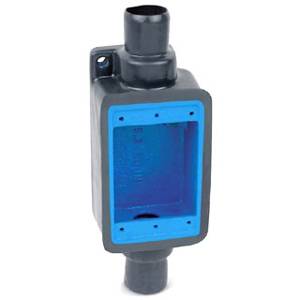 3/4" 2-Hub, 1-Gang, Thomas & Betts Corporation FDC2-G OCAL-BLUE® Cast Device Box, Deep