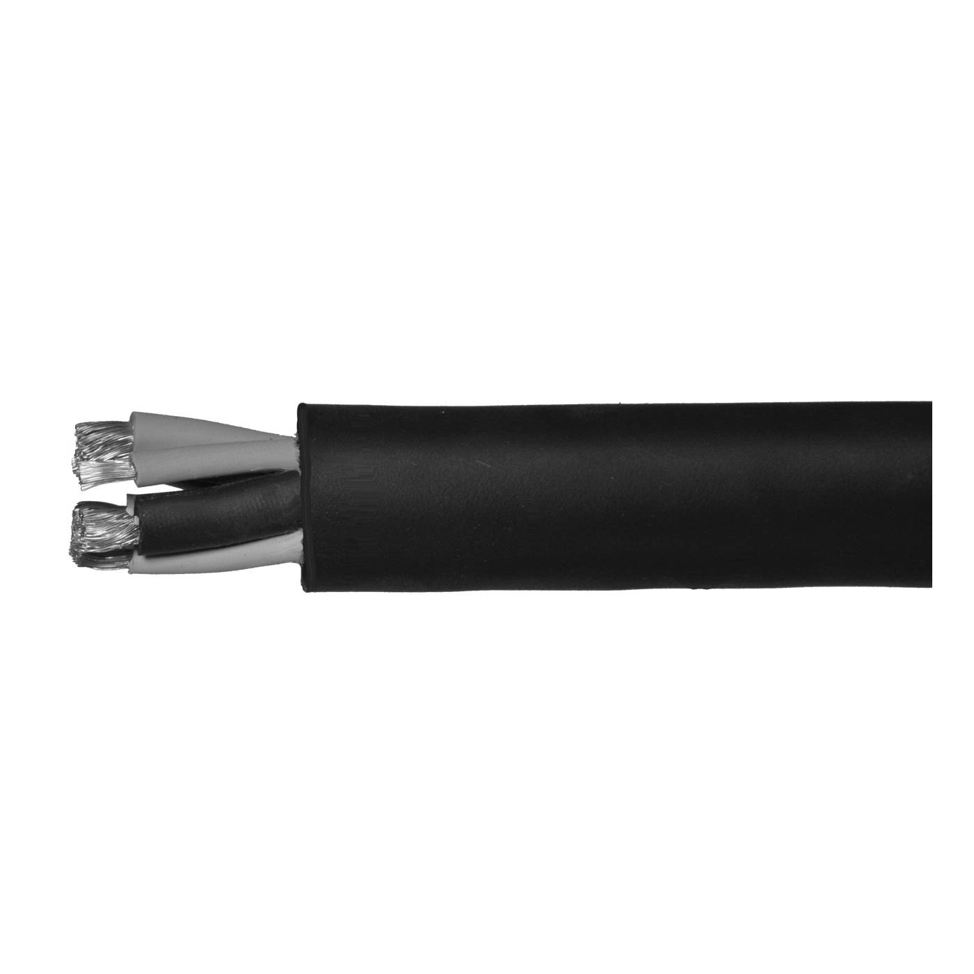 Omni Cable B11004 Type SOOW Flexible Portable Cord, 600 VAC, (4) 10 AWG Fully Annealed Bare Stranded Copper Conductor