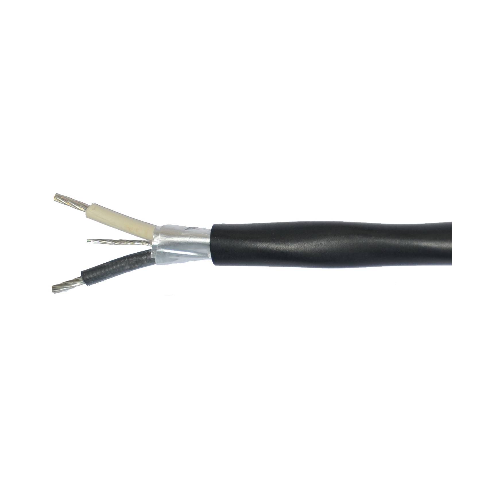 Omni Cable PVIC™ K32002 Type PLTC/ITC Shielded Instrumentation Cable, 300 VAC, (1 Pair) 20 AWG Annealed Bare Copper Conductor