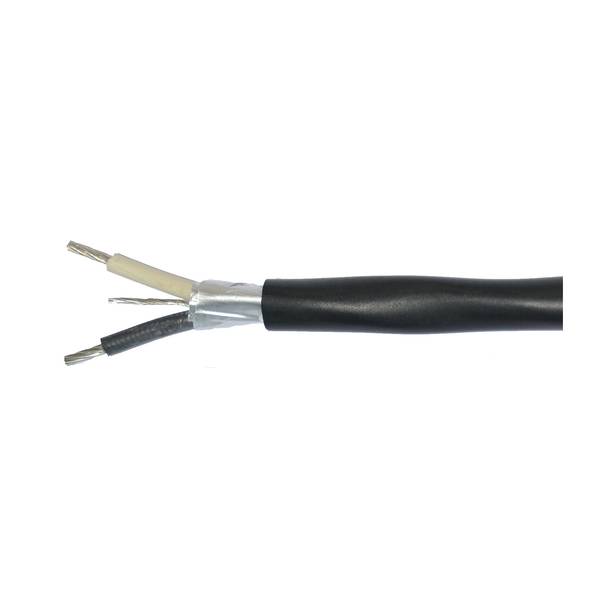 Omni Cable PVIC™ K41803 Type PLTC/ITC Shielded Instrumentation Cable, 300 VAC, (1 Triad) 18 AWG Annealed Bare Copper Conductor