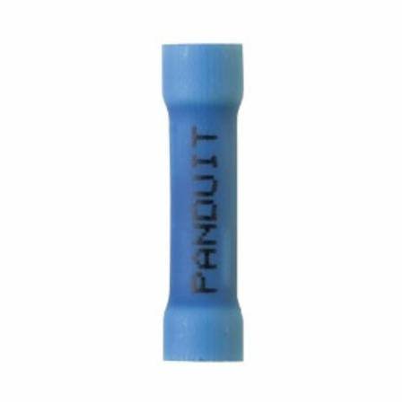 16 to 14 AWG, Panduit BSV14X-M Pan-Term® Butt Splice, Blue