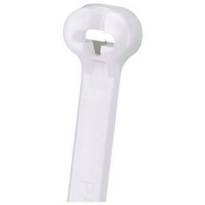 4", 18 LB, Panduit BT1M-M Dome-Top® Cable Tie, Natural