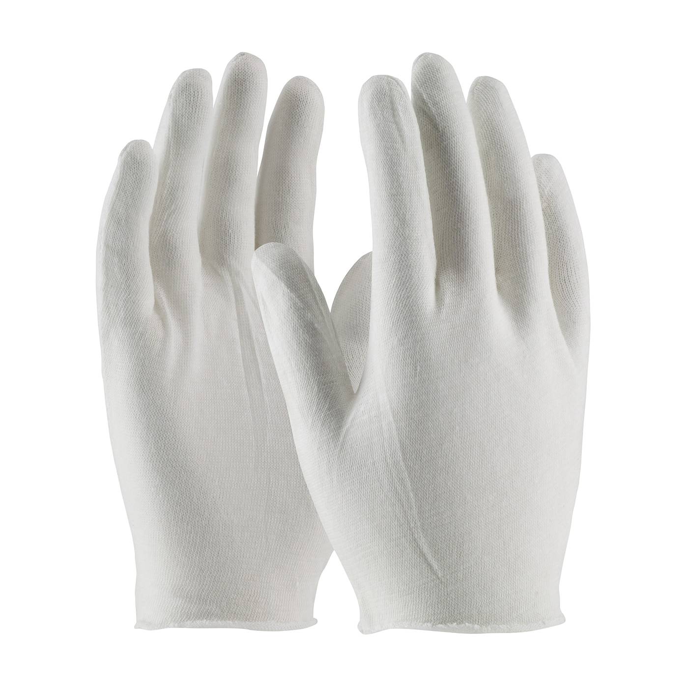 PIP® CleanTeam® 97-500I Economy Grade Lightweight Men's Reversible Inspection Gloves, Universal, Cotton, White, Seamless Style, Paired Hand, 8.9 in L (Discontinued by Manufacturer)