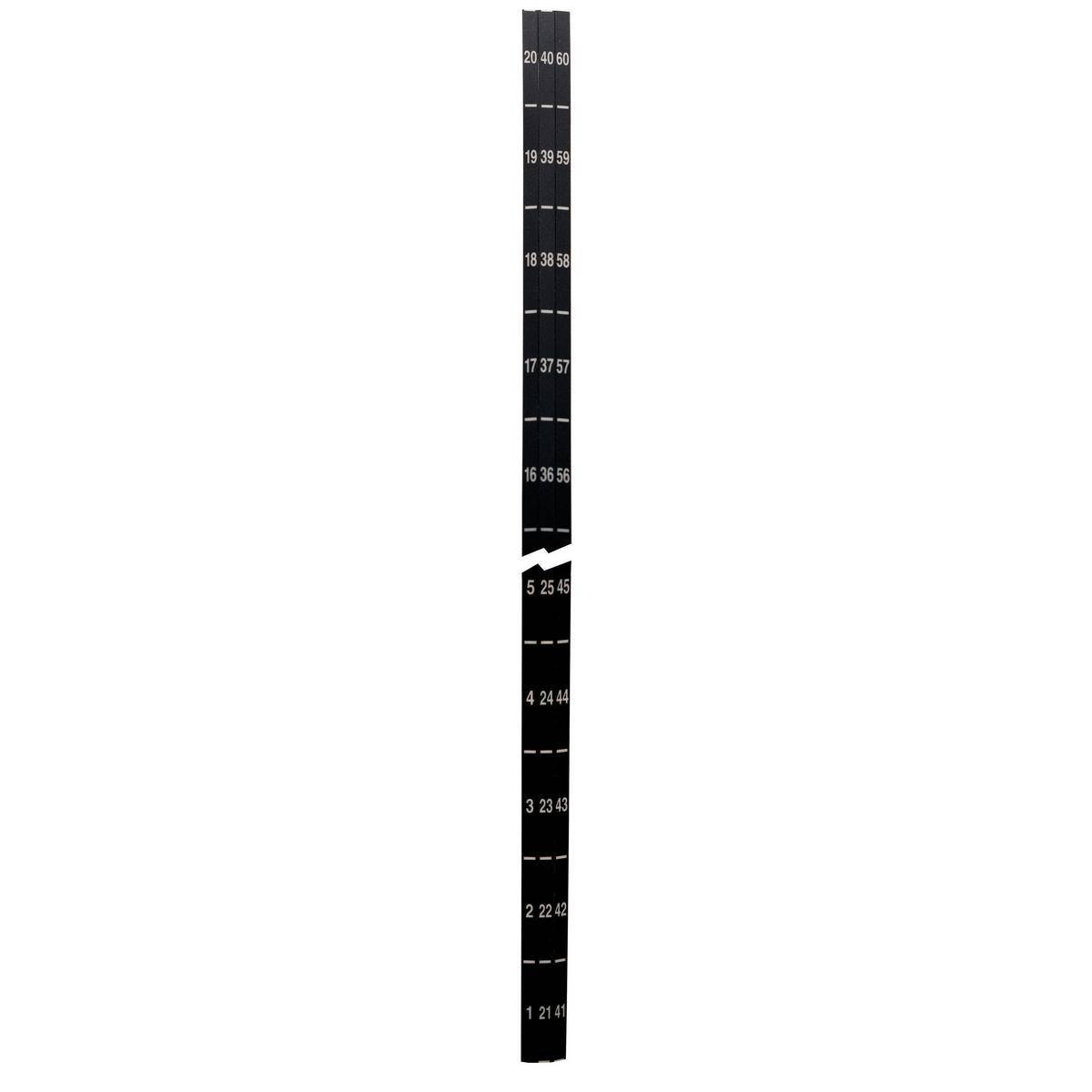 PREMISE WIRING RRLABEL Rack Label Kit, For Use With Hubbell® PREMISE ...