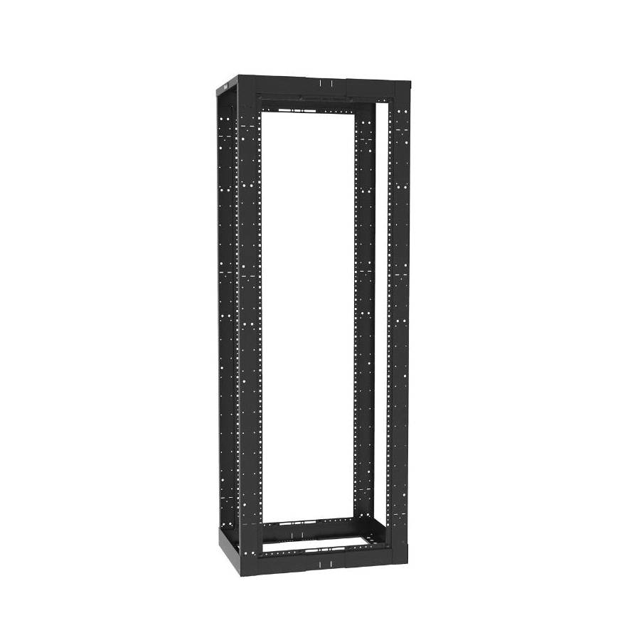 Panduit® AR4PCN96 Bottom Up Post Rack, 96.13 in H x 20.31 in W x 23 to 42 in D, 2000 lb Load, 52 Shelves