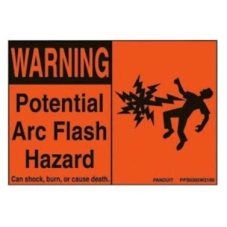 Panduit PPS0204W2100A Safety Sign
