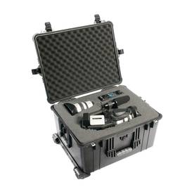 Pelican™ PROTECTOR CASE™ 1620-020-110 Large Protective Case With Lid Liner and Foam, 21.48 in L x 16.42 in W x 12.54 in H, 2.56 cu-ft, Polypropylene