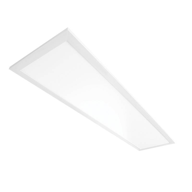 RAB EZPAN1X4-30N/D10 EZPAN™ Standard Edgelit Panel Light, LED Lamp, 30 W Fixture, 120/208/240/277 VAC, Aluminum Housing