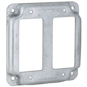 thumbnail image 2 of Raco 809C 4\" Square 2 GFCI Exposed Work Cover -  2 of 13